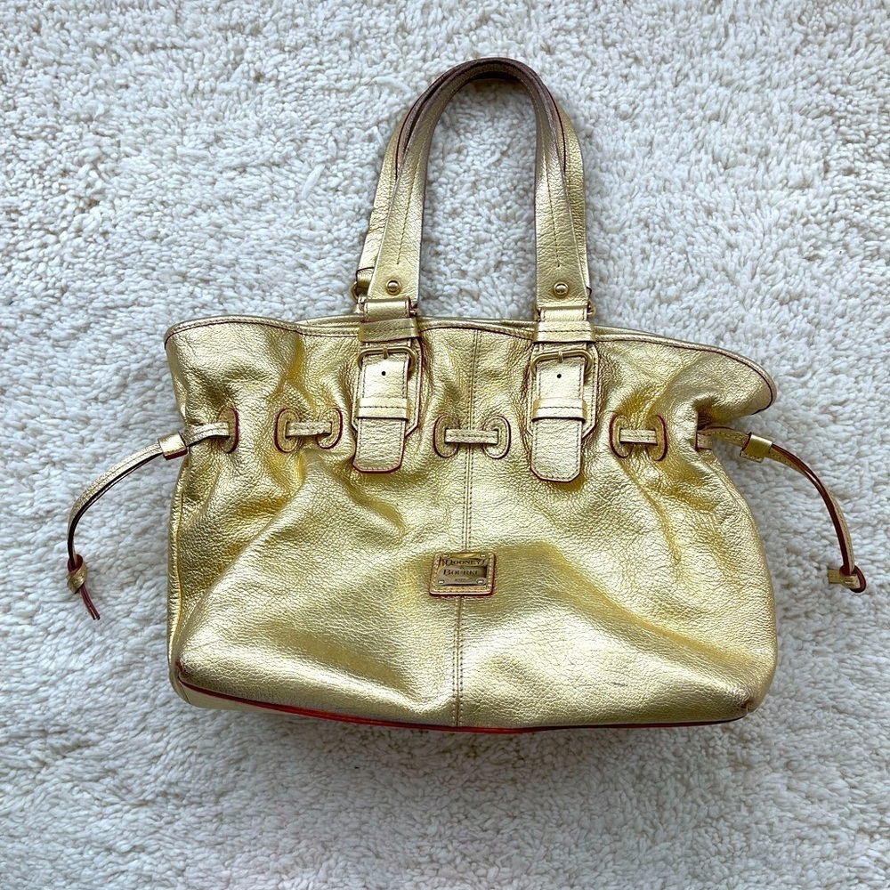 Dooney and Bourke “Chiara” Large Gold Tote